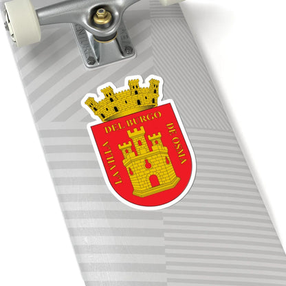 Escudo del Burgo de Osma (Spain) (Coat of Arms) STICKER Vinyl Kiss-Cut Decal - The Sticker Space