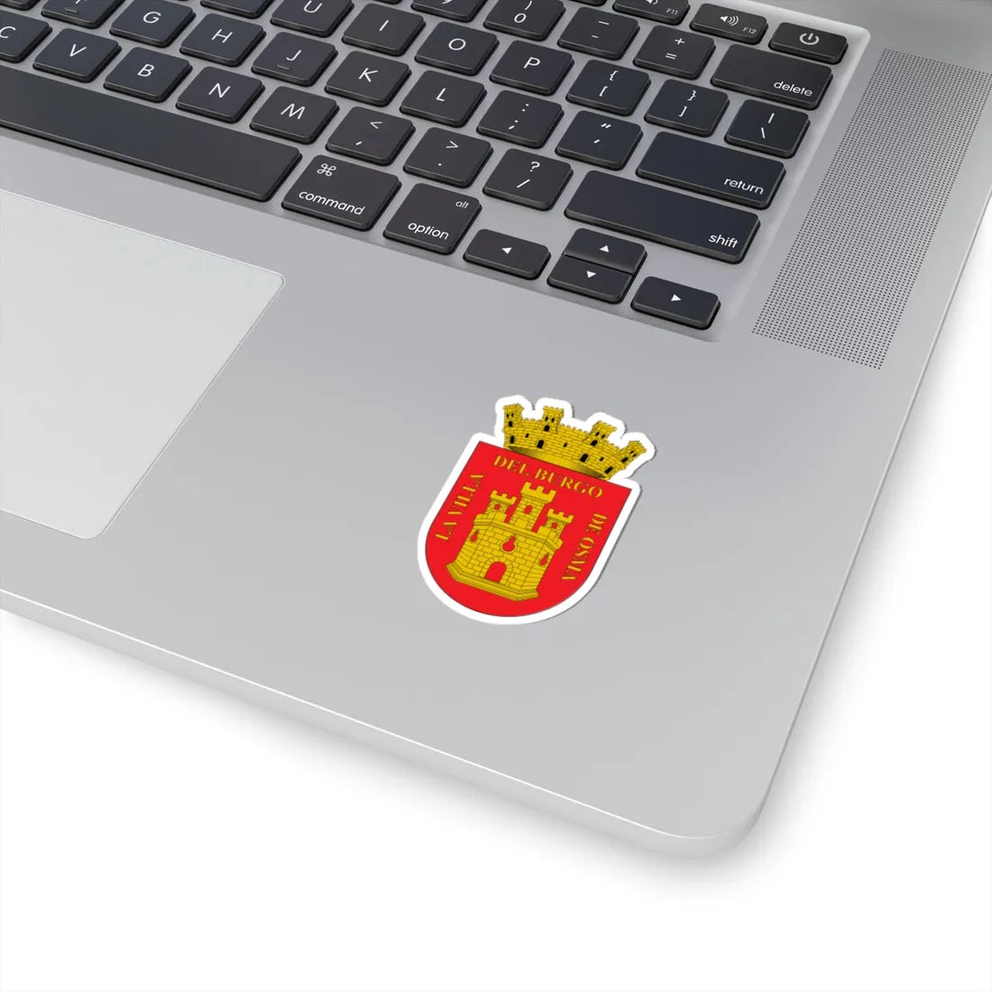 Escudo del Burgo de Osma (Spain) (Coat of Arms) STICKER Vinyl Kiss-Cut Decal - The Sticker Space