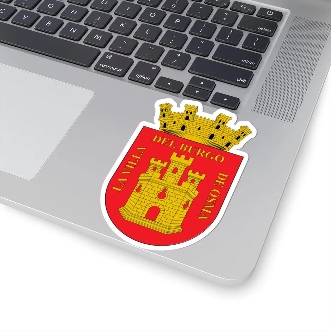 Escudo del Burgo de Osma (Spain) (Coat of Arms) STICKER Vinyl Kiss-Cut Decal - The Sticker Space