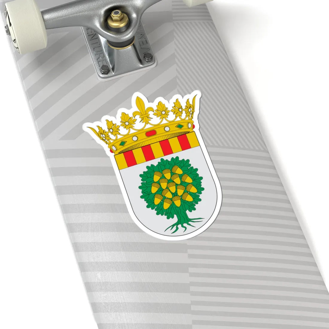 Escudo del Campo de Belchite (Spain) (Coat of Arms) STICKER Vinyl Kiss-Cut Decal - The Sticker Space