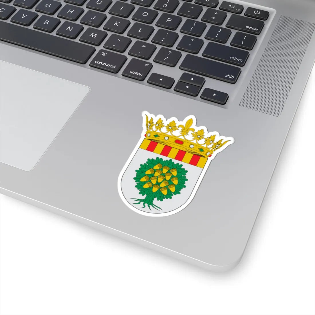 Escudo del Campo de Belchite (Spain) (Coat of Arms) STICKER Vinyl Kiss-Cut Decal - The Sticker Space