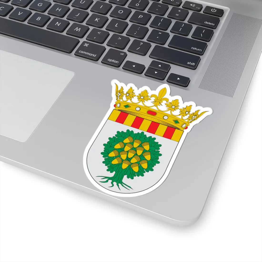 Escudo del Campo de Belchite (Spain) (Coat of Arms) STICKER Vinyl Kiss-Cut Decal - The Sticker Space