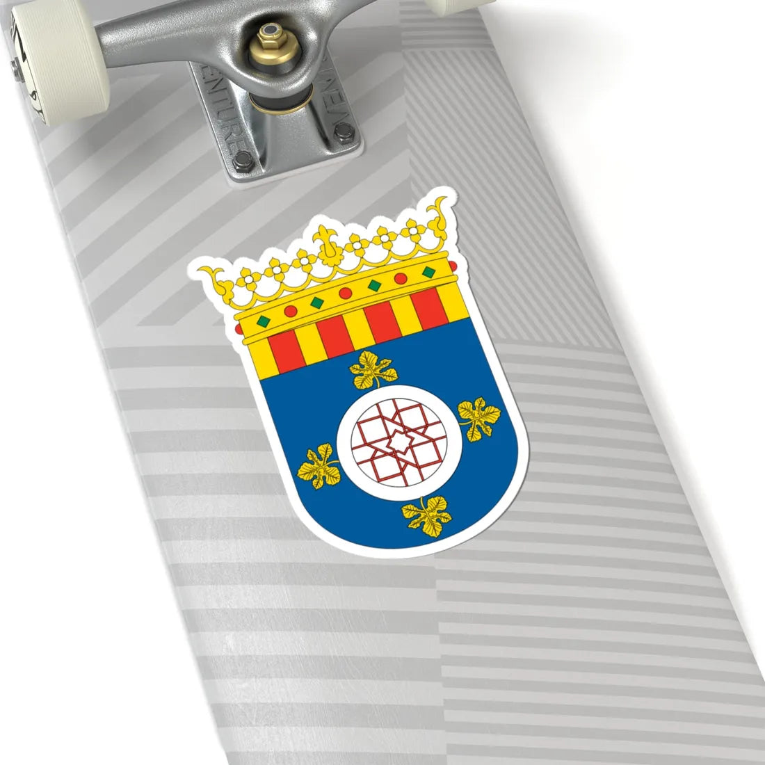 Escudo del Campo de Cariñena (Spain) (Coat of Arms) STICKER Vinyl Kiss-Cut Decal - The Sticker Space