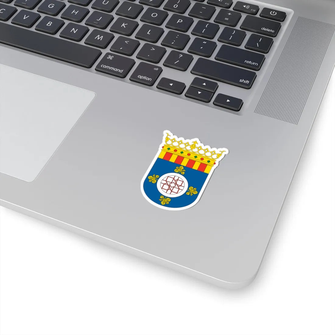 Escudo del Campo de Cariñena (Spain) (Coat of Arms) STICKER Vinyl Kiss-Cut Decal - The Sticker Space