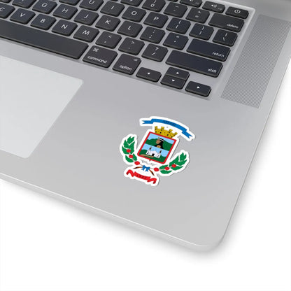 Escudo del cantón de Aserrí (Costa Rica) (Coat of Arms) STICKER Vinyl Kiss-Cut Decal - The Sticker Space