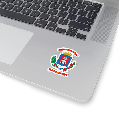 Escudo del cantón de Heredia (Costa Rica) (Coat of Arms) STICKER Vinyl Kiss-Cut Decal - The Sticker Space