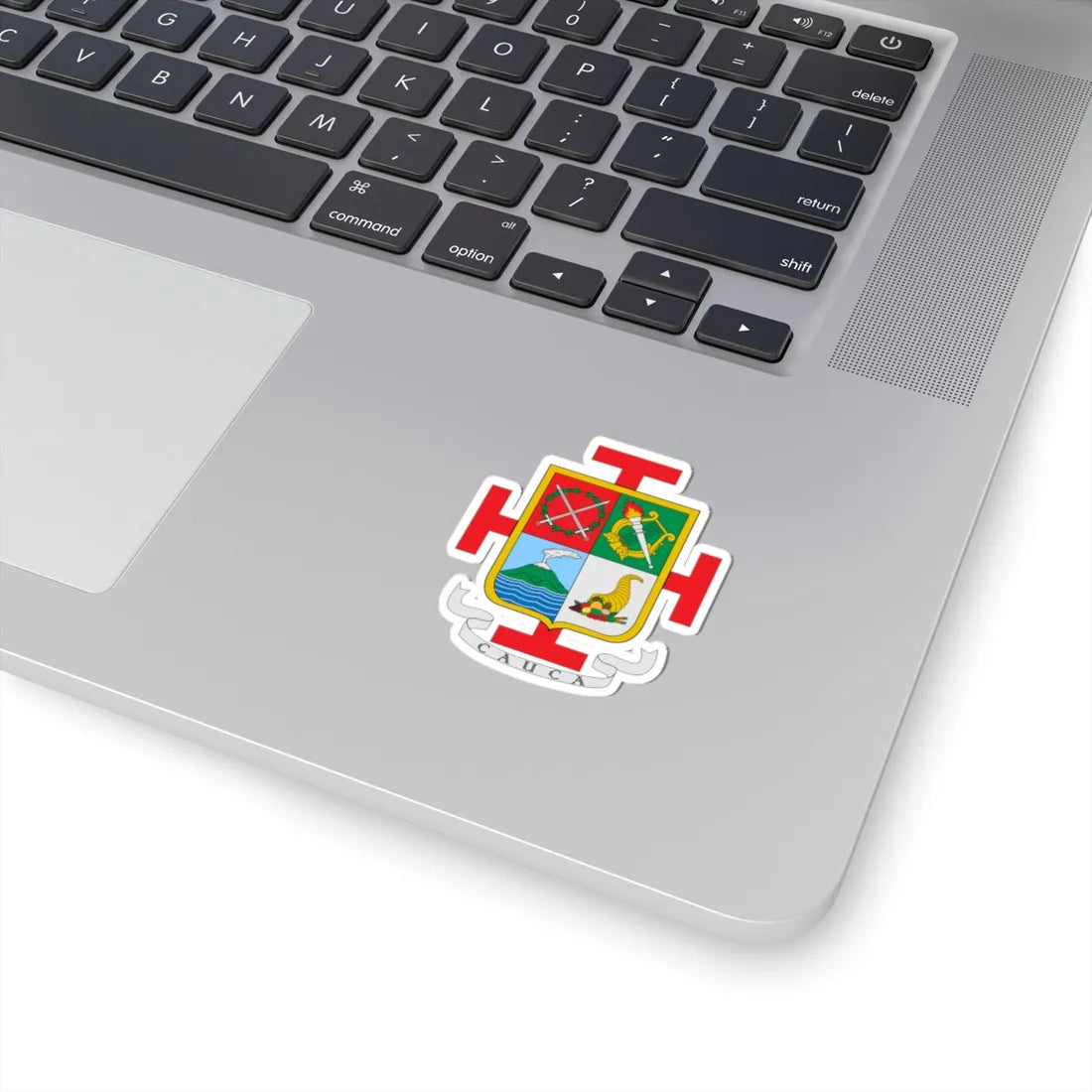 Escudo del Cauca (Colombia) (Coat of Arms) STICKER Vinyl Kiss-Cut Decal - The Sticker Space