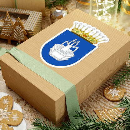 Escudo del Condado de Fuente Roja (Spain) (Coat of Arms) STICKER Vinyl Kiss-Cut Decal - The Sticker Space