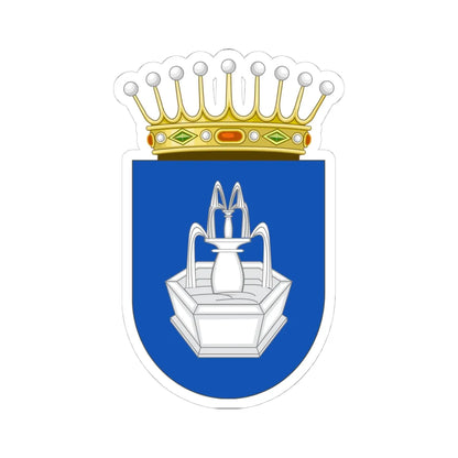 Escudo del Condado de Fuente Roja (Spain) (Coat of Arms) STICKER Vinyl Kiss-Cut Decal - The Sticker Space