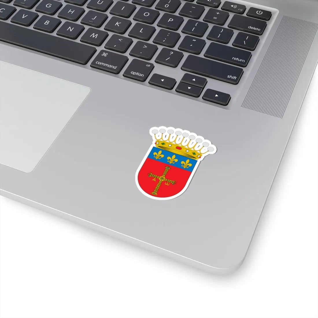Escudo del Condado de Latores (Spain) (Coat of Arms) STICKER Vinyl Kiss-Cut Decal - The Sticker Space