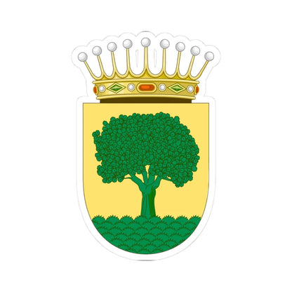 Escudo del Condado de Príes (Spain) (Coat of Arms) STICKER Vinyl Kiss-Cut Decal 3 Inch White - The Sticker Space