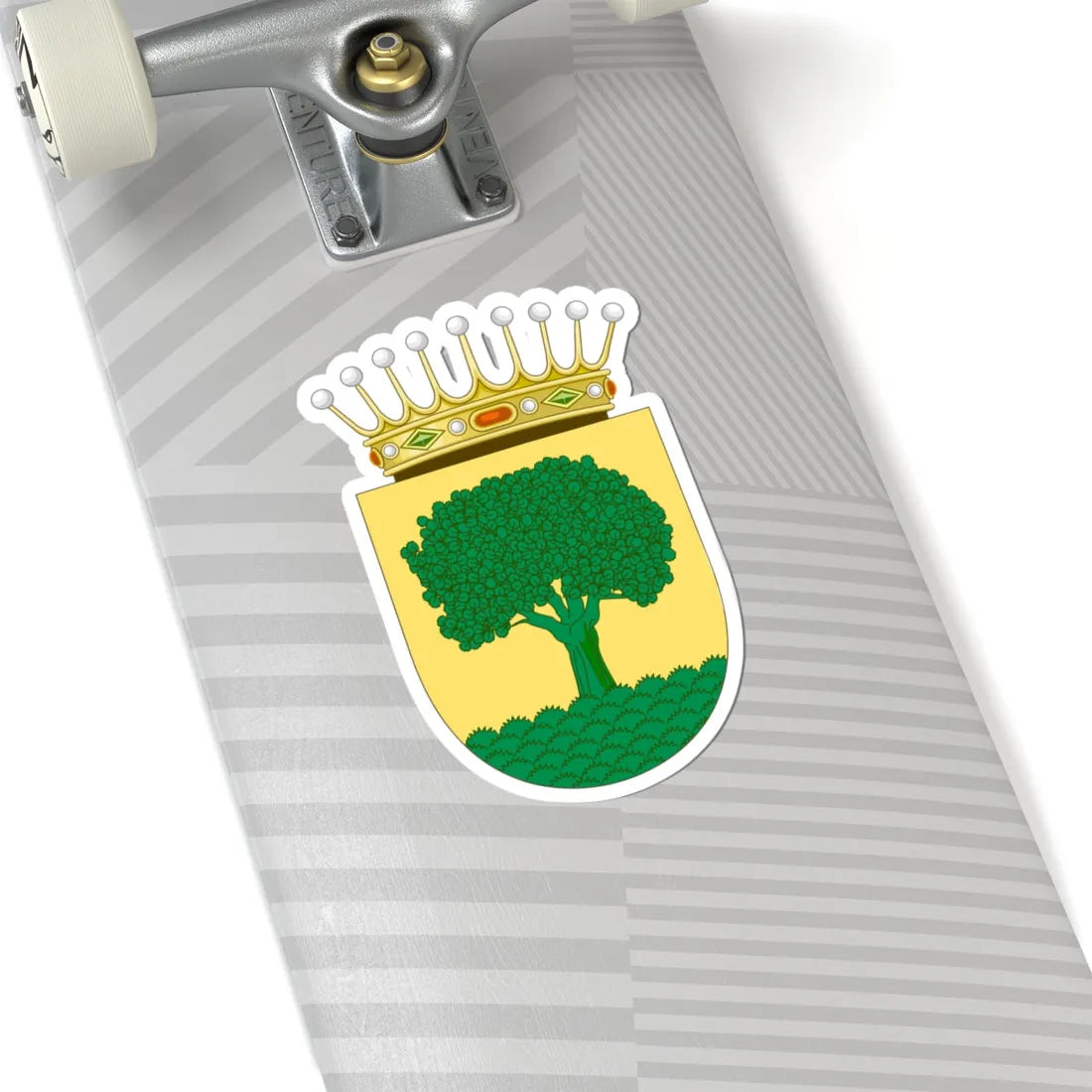 Escudo del Condado de Príes (Spain) (Coat of Arms) STICKER Vinyl Kiss-Cut Decal - The Sticker Space