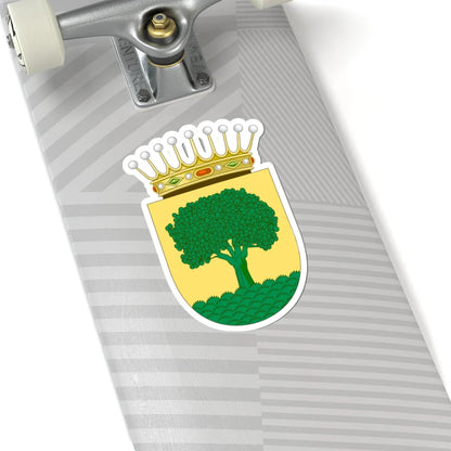 Escudo del Condado de Príes (Spain) (Coat of Arms) STICKER Vinyl Kiss-Cut Decal - The Sticker Space