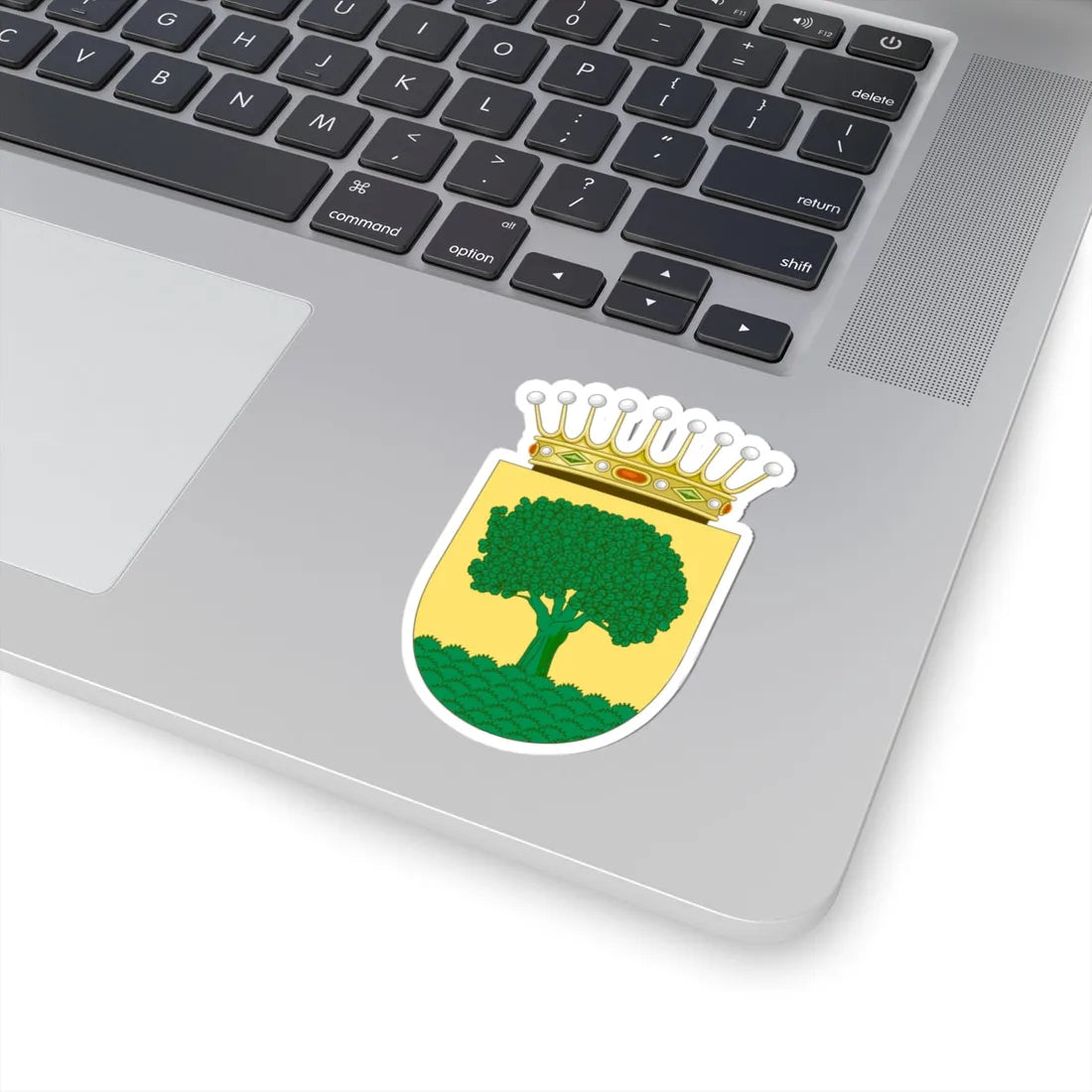 Escudo del Condado de Príes (Spain) (Coat of Arms) STICKER Vinyl Kiss-Cut Decal - The Sticker Space