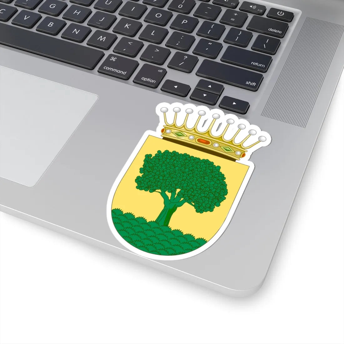 Escudo del Condado de Príes (Spain) (Coat of Arms) STICKER Vinyl Kiss-Cut Decal - The Sticker Space