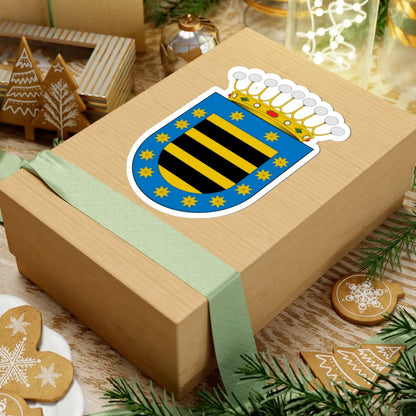 ESCUDO DEL CONDADO DE SANTIAGO DE LA LAGUNA (Mexico) (Coat of Arms) STICKER Vinyl Kiss-Cut Decal - The Sticker Space