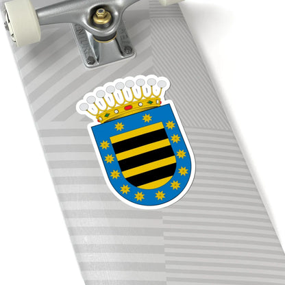 ESCUDO DEL CONDADO DE SANTIAGO DE LA LAGUNA (Mexico) (Coat of Arms) STICKER Vinyl Kiss-Cut Decal - The Sticker Space