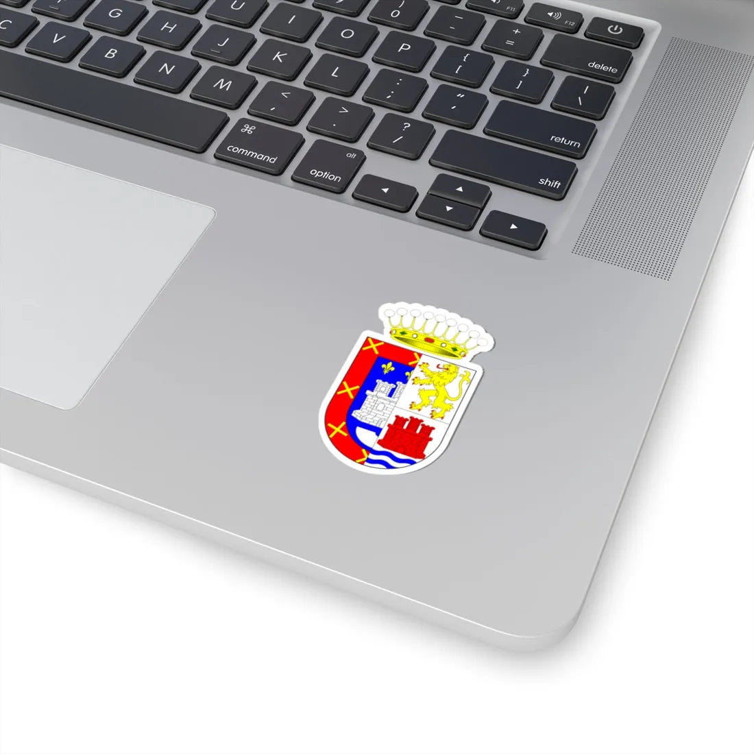 Escudo del Conde de Quinta Alegre Molina Alcalde (Chile) (Coat of Arms) STICKER Vinyl Kiss-Cut Decal - The Sticker Space