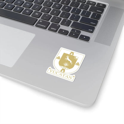 Escudo del Congreso de Yucatán (Mexico) (Coat of Arms) STICKER Vinyl Kiss-Cut Decal - The Sticker Space