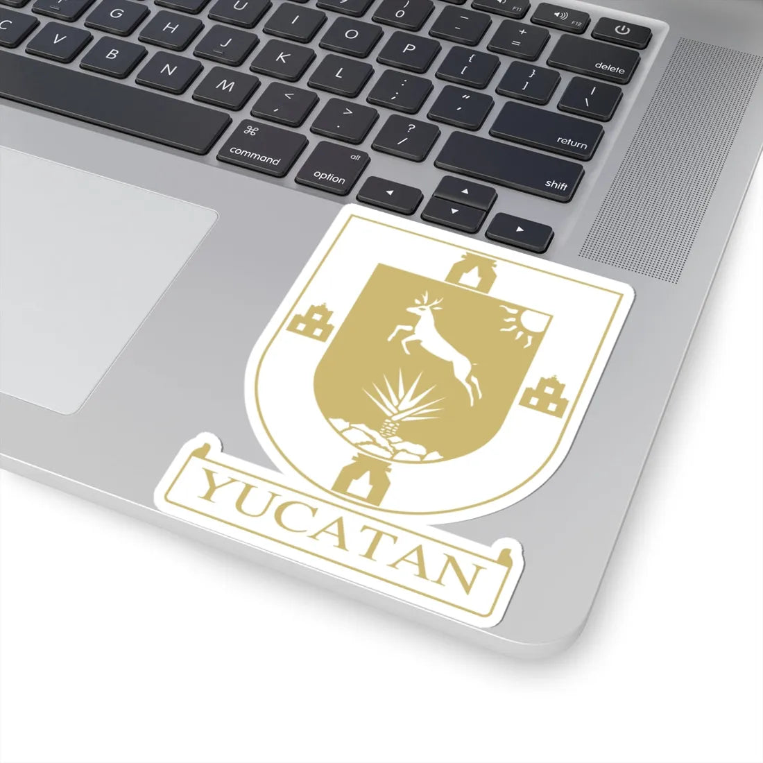 Escudo del Congreso de Yucatán (Mexico) (Coat of Arms) STICKER Vinyl Kiss-Cut Decal - The Sticker Space