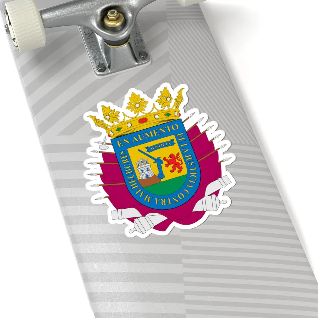 Escudo del Diputado General de Álava (Spain) (Coat of Arms) STICKER Vinyl Kiss-Cut Decal - The Sticker Space