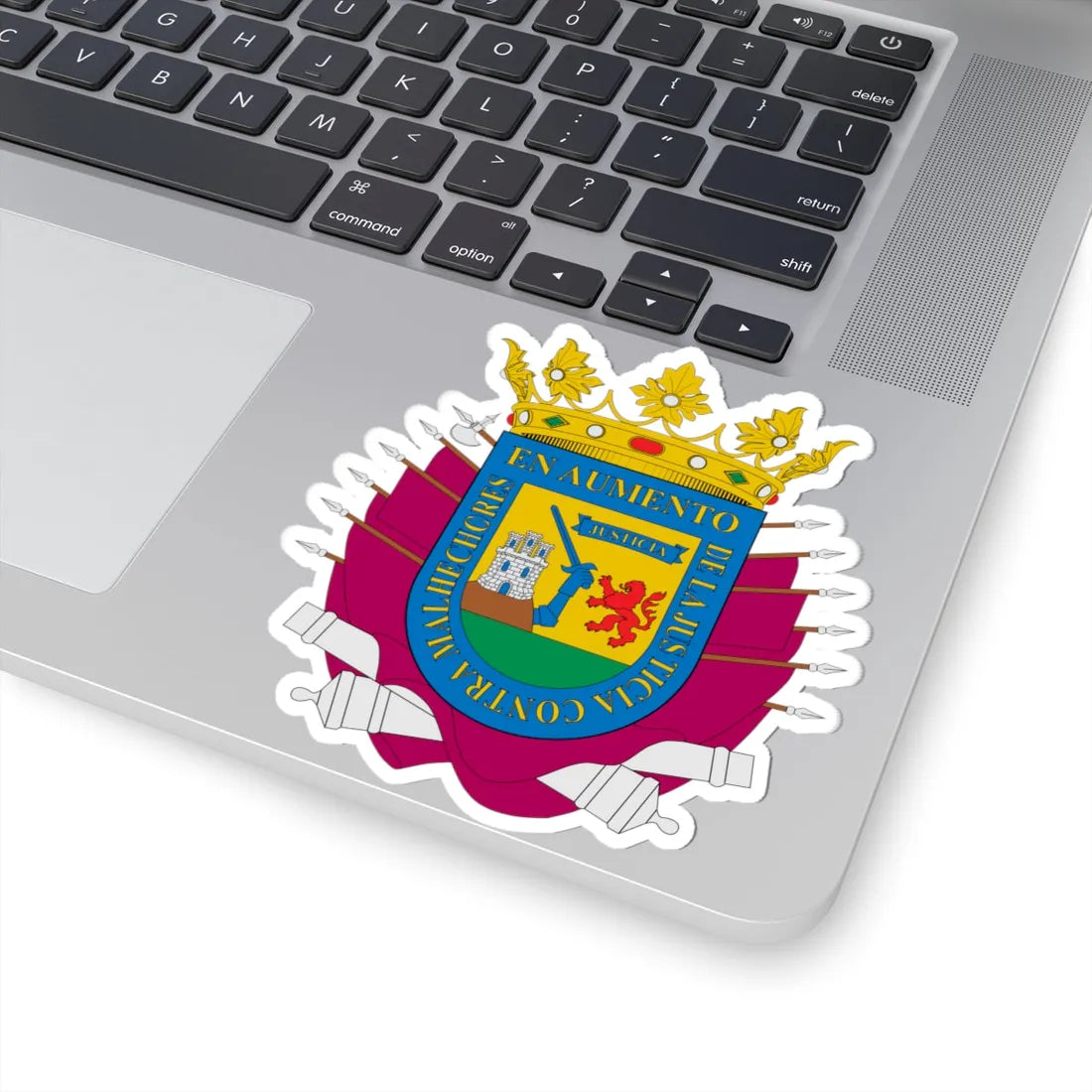 Escudo del Diputado General de Álava (Spain) (Coat of Arms) STICKER Vinyl Kiss-Cut Decal - The Sticker Space