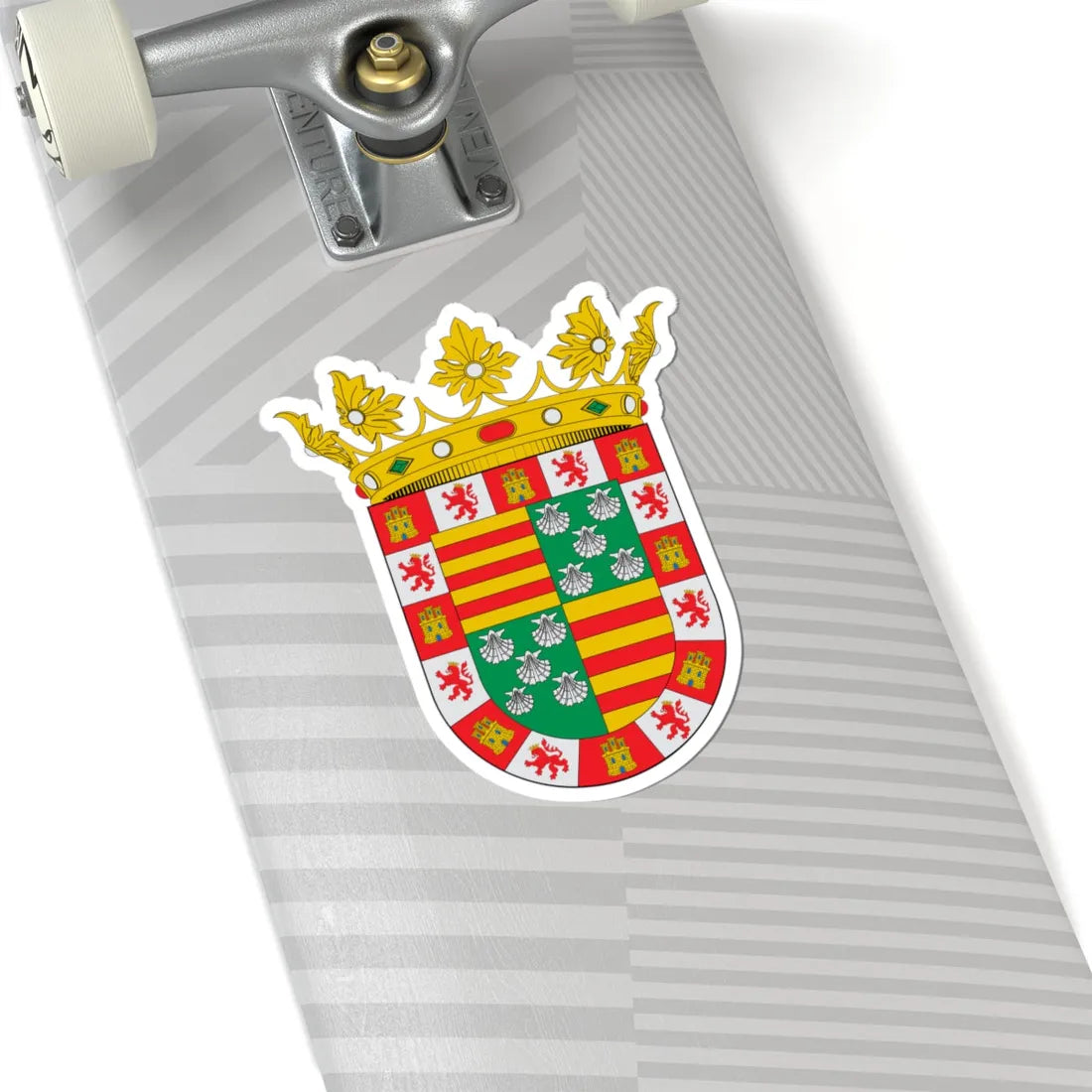 Escudo del ducado de Benavente (Spain) (Coat of Arms) STICKER Vinyl Kiss-Cut Decal - The Sticker Space