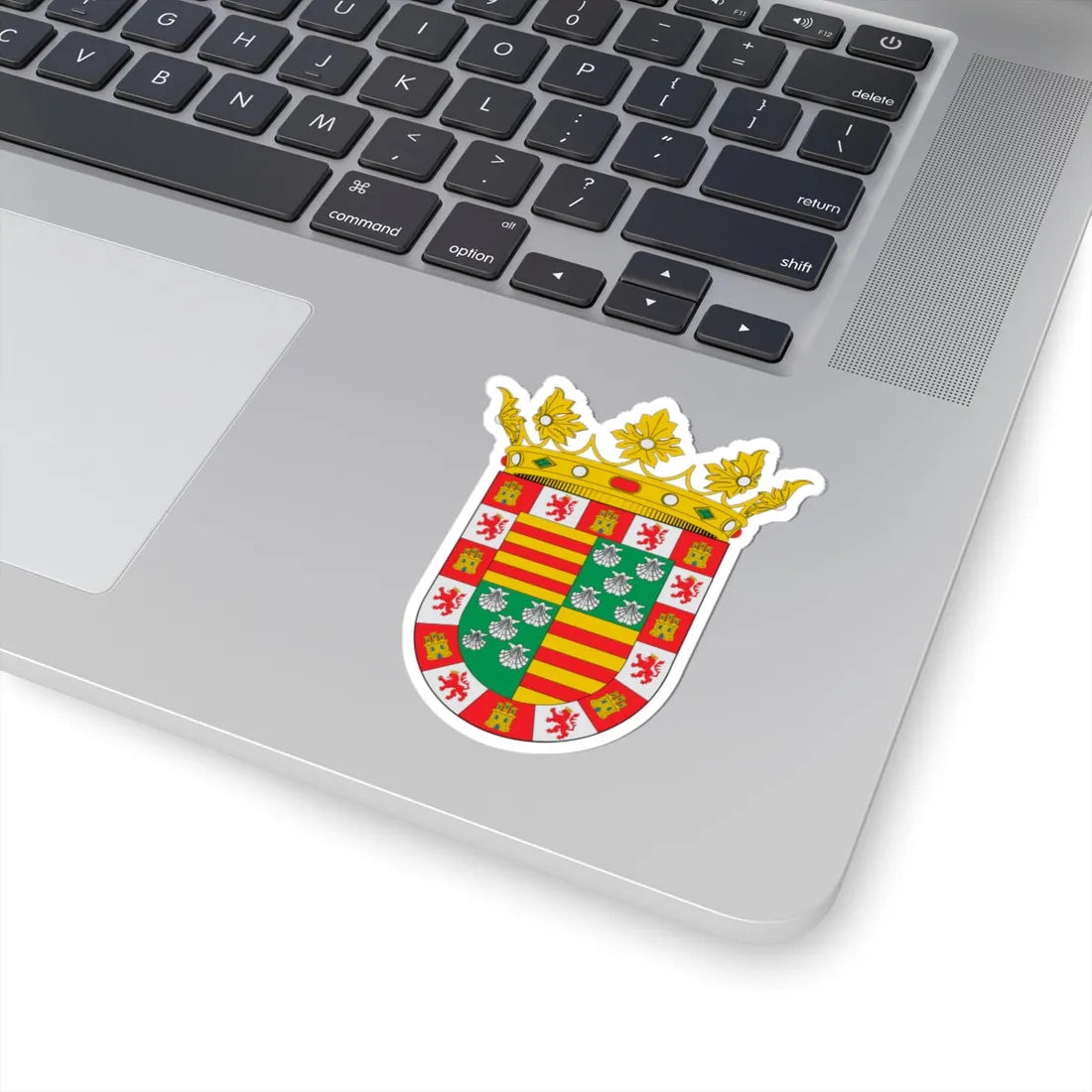 Escudo del ducado de Benavente (Spain) (Coat of Arms) STICKER Vinyl Kiss-Cut Decal - The Sticker Space
