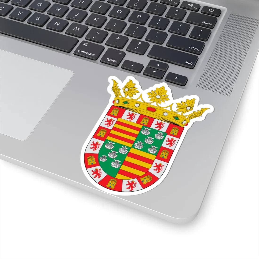 Escudo del ducado de Benavente (Spain) (Coat of Arms) STICKER Vinyl Kiss-Cut Decal - The Sticker Space
