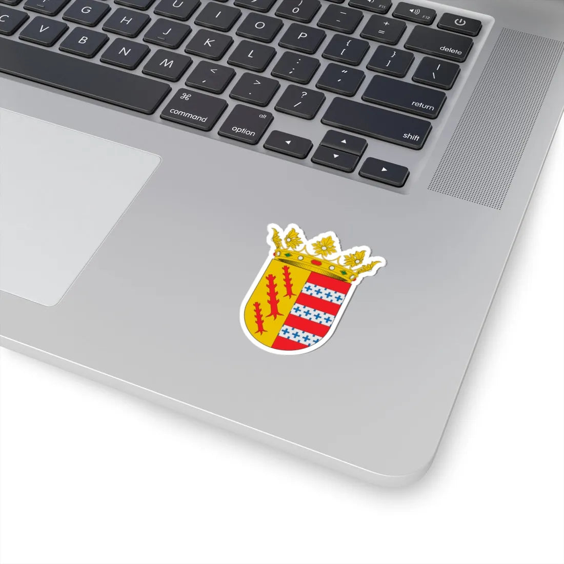 Escudo del ducado de Zaragoza (Spain) (Coat of Arms) STICKER Vinyl Kiss-Cut Decal - The Sticker Space