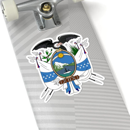 Escudo del Ecuador de 1845 (Ecuador) (Coat of Arms) STICKER Vinyl Kiss-Cut Decal - The Sticker Space