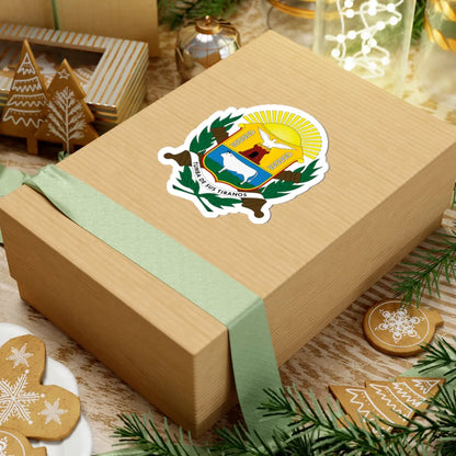 Escudo del Estado Anzoategui (Venezuela) (Coat of Arms) STICKER Vinyl Kiss-Cut Decal - The Sticker Space