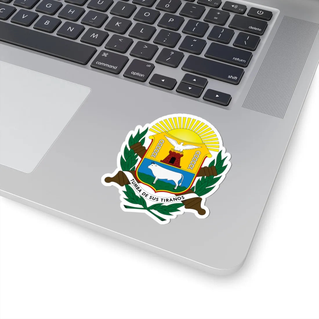Escudo del Estado Anzoategui (Venezuela) (Coat of Arms) STICKER Vinyl Kiss-Cut Decal - The Sticker Space