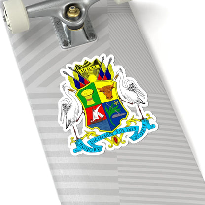 Escudo del Estado Portuguesa (Venezuela) (Coat of Arms) STICKER Vinyl Kiss-Cut Decal - The Sticker Space