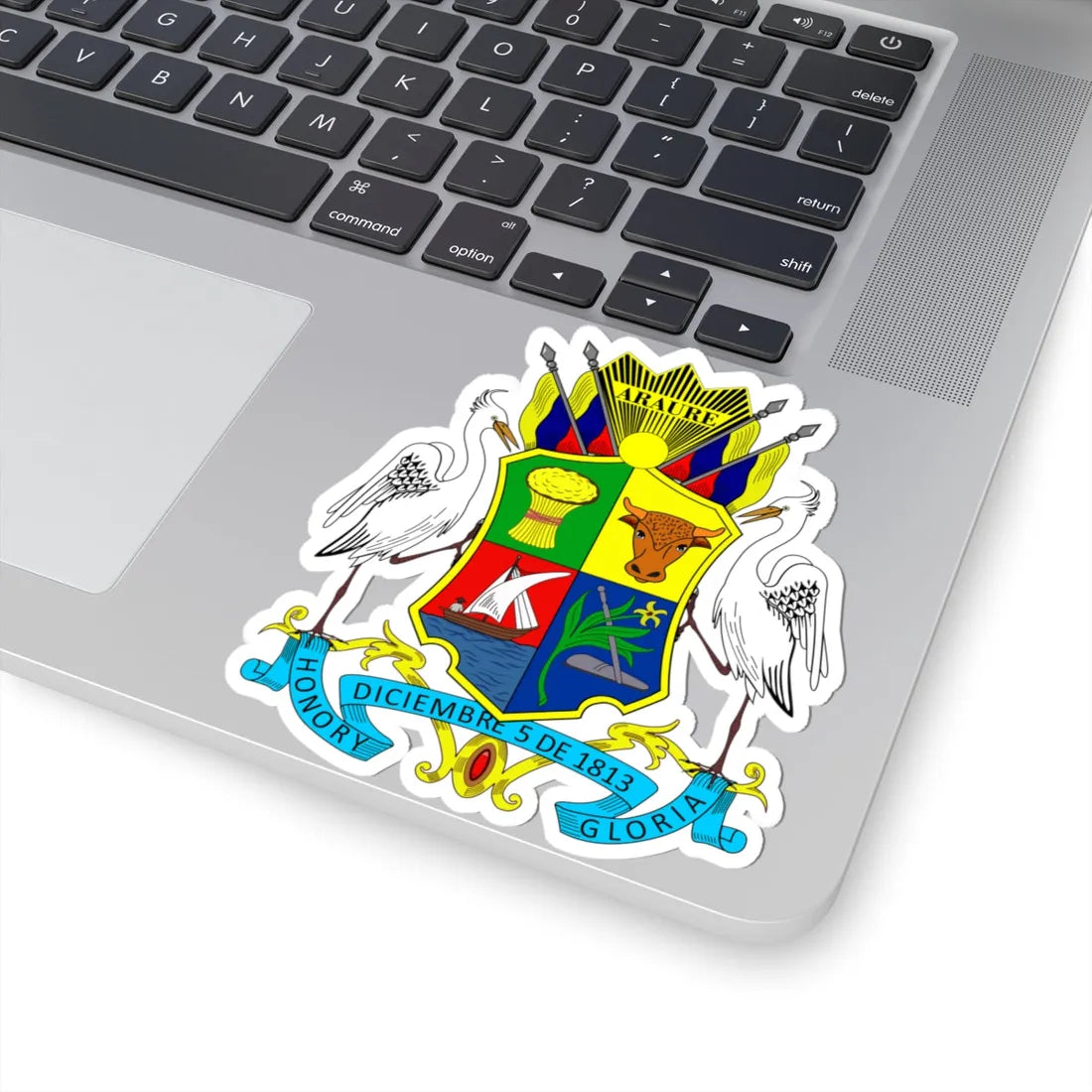 Escudo del Estado Portuguesa (Venezuela) (Coat of Arms) STICKER Vinyl Kiss-Cut Decal - The Sticker Space