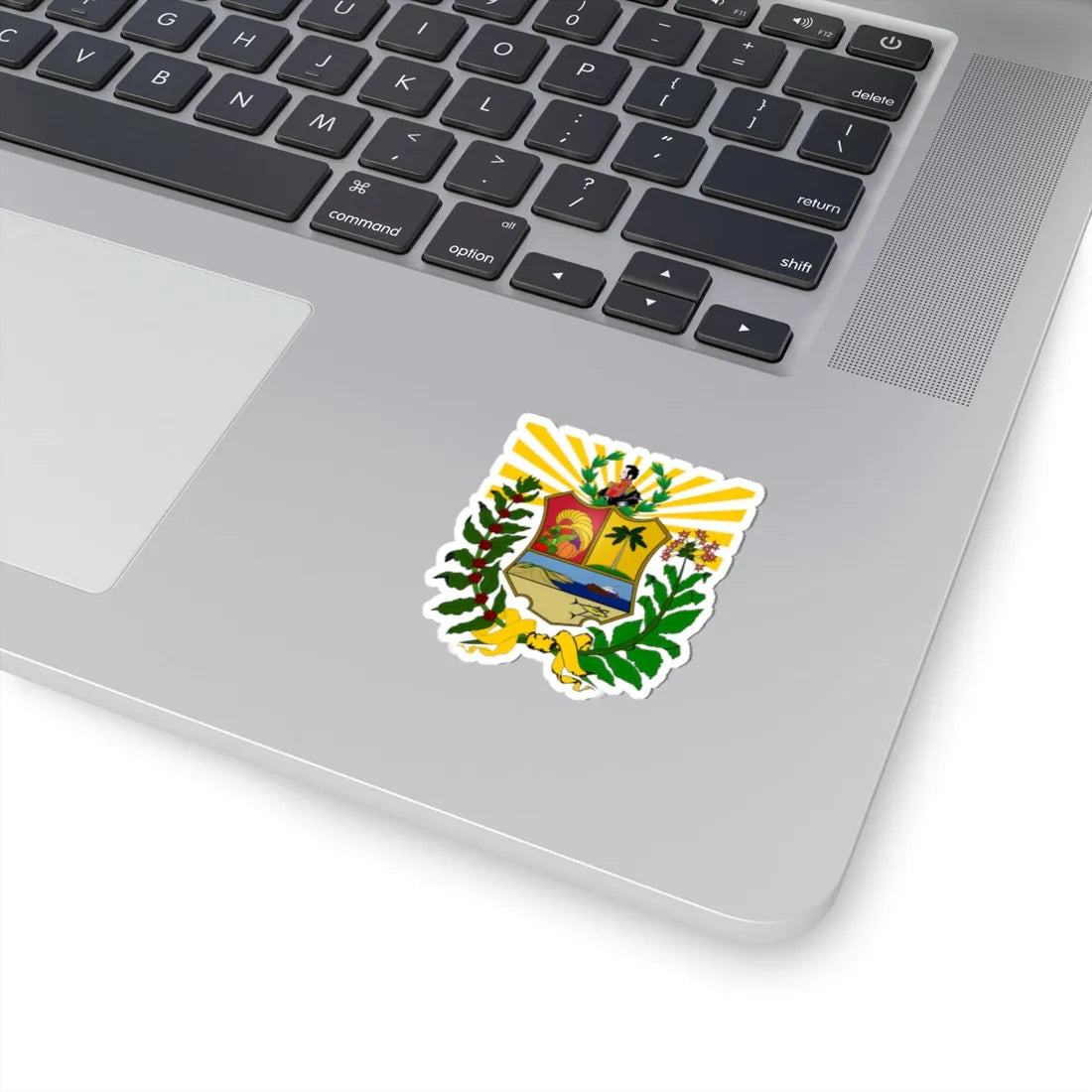 Escudo del Estado Sucre (Venezuela) (Coat of Arms) STICKER Vinyl Kiss-Cut Decal - The Sticker Space