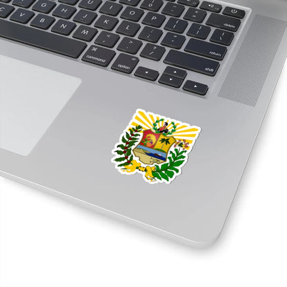Escudo del Estado Sucre (Venezuela) (Coat of Arms) STICKER Vinyl Kiss-Cut Decal - The Sticker Space