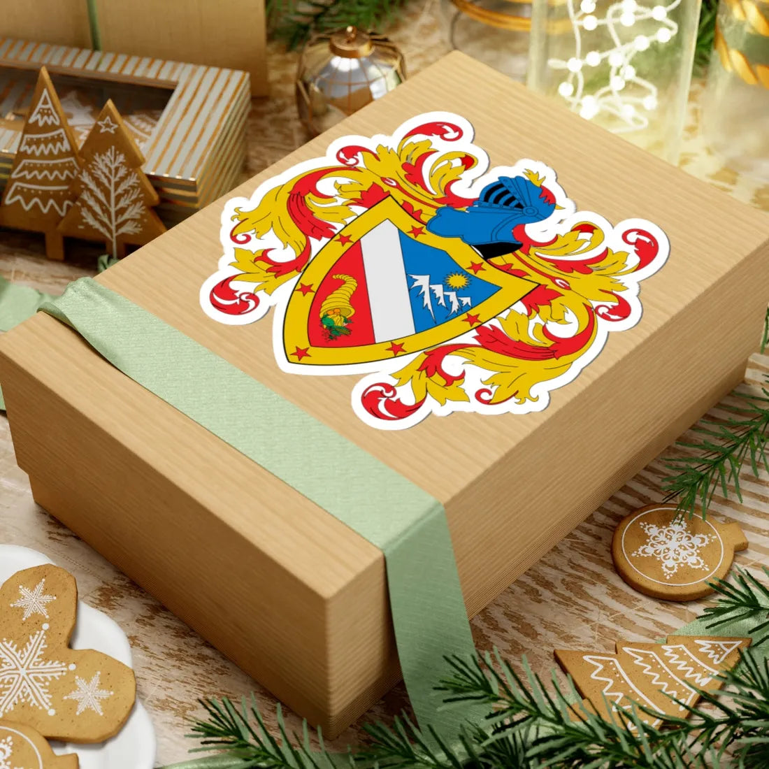Escudo del Huila (Colombia) (Coat of Arms) STICKER Vinyl Kiss-Cut Decal - The Sticker Space