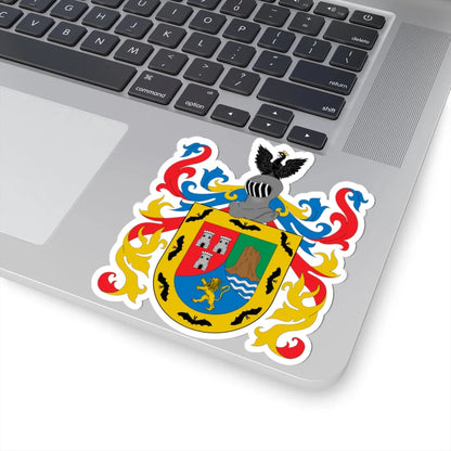 Escudo del Mariscal Jorge Robledo (Colombia) (Coat of Arms) STICKER Vinyl Kiss-Cut Decal - The Sticker Space