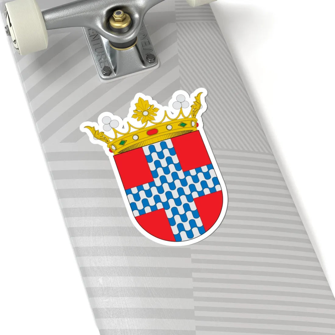 Escudo del Marquesado de Castel-Moncayo (Spain) (Coat of Arms) STICKER Vinyl Kiss-Cut Decal - The Sticker Space