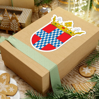 Escudo del Marquesado de Castel-Moncayo (Spain) (Coat of Arms) STICKER Vinyl Kiss-Cut Decal - The Sticker Space