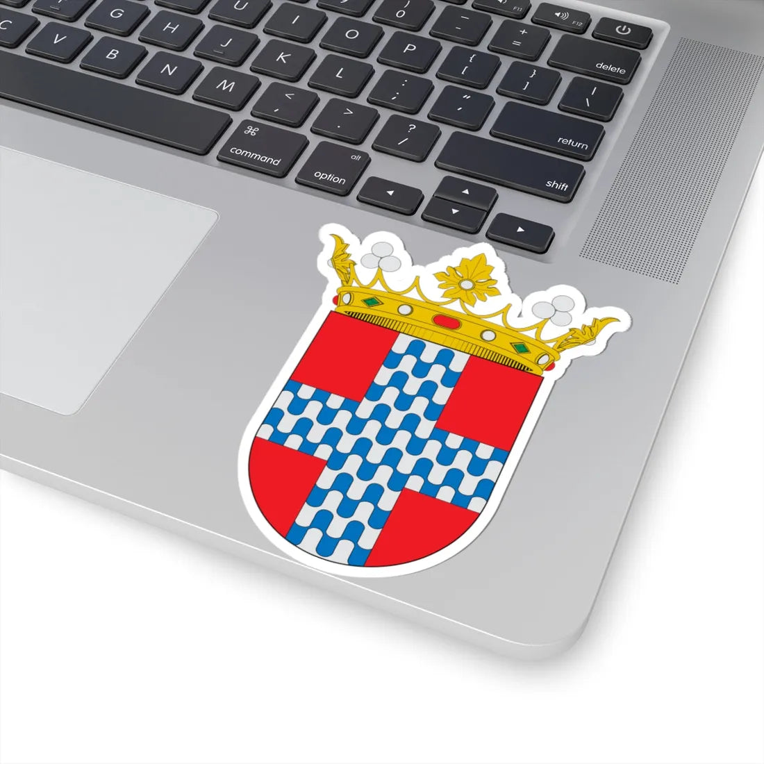 Escudo del Marquesado de Castel-Moncayo (Spain) (Coat of Arms) STICKER Vinyl Kiss-Cut Decal - The Sticker Space