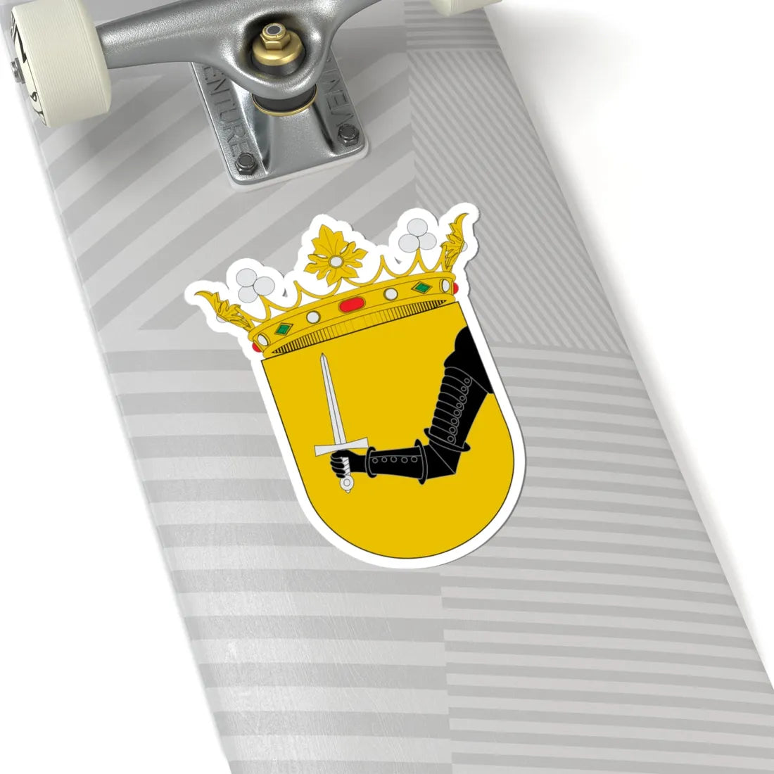 Escudo del Marquesado de la Romana (Spain) (Coat of Arms) STICKER Vinyl Kiss-Cut Decal - The Sticker Space