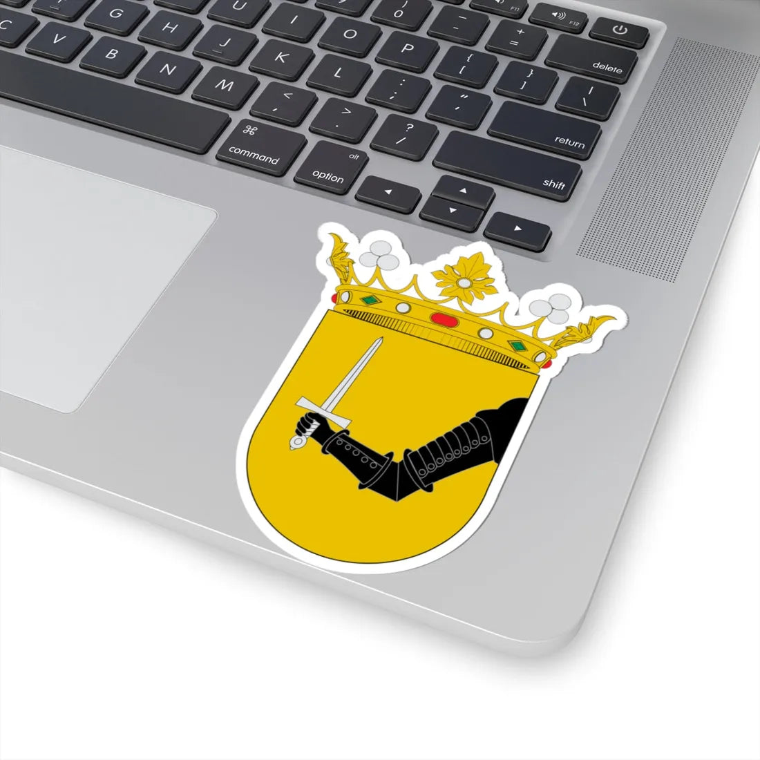 Escudo del Marquesado de la Romana (Spain) (Coat of Arms) STICKER Vinyl Kiss-Cut Decal - The Sticker Space