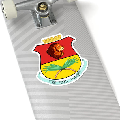 Escudo del Municipio Campo Elías (Venezuela) (Coat of Arms) STICKER Vinyl Kiss-Cut Decal - The Sticker Space