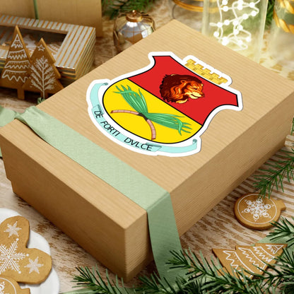 Escudo del Municipio Campo Elías (Venezuela) (Coat of Arms) STICKER Vinyl Kiss-Cut Decal - The Sticker Space