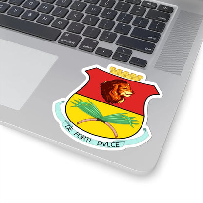 Escudo del Municipio Campo Elías (Venezuela) (Coat of Arms) STICKER Vinyl Kiss-Cut Decal - The Sticker Space