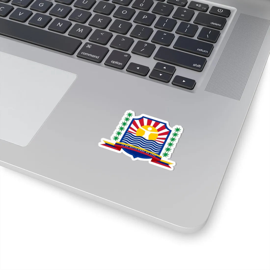 Escudo del Municipio Capistrano Anzoátegui (Venezuela) (Coat of Arms) STICKER Vinyl Kiss-Cut Decal - The Sticker Space