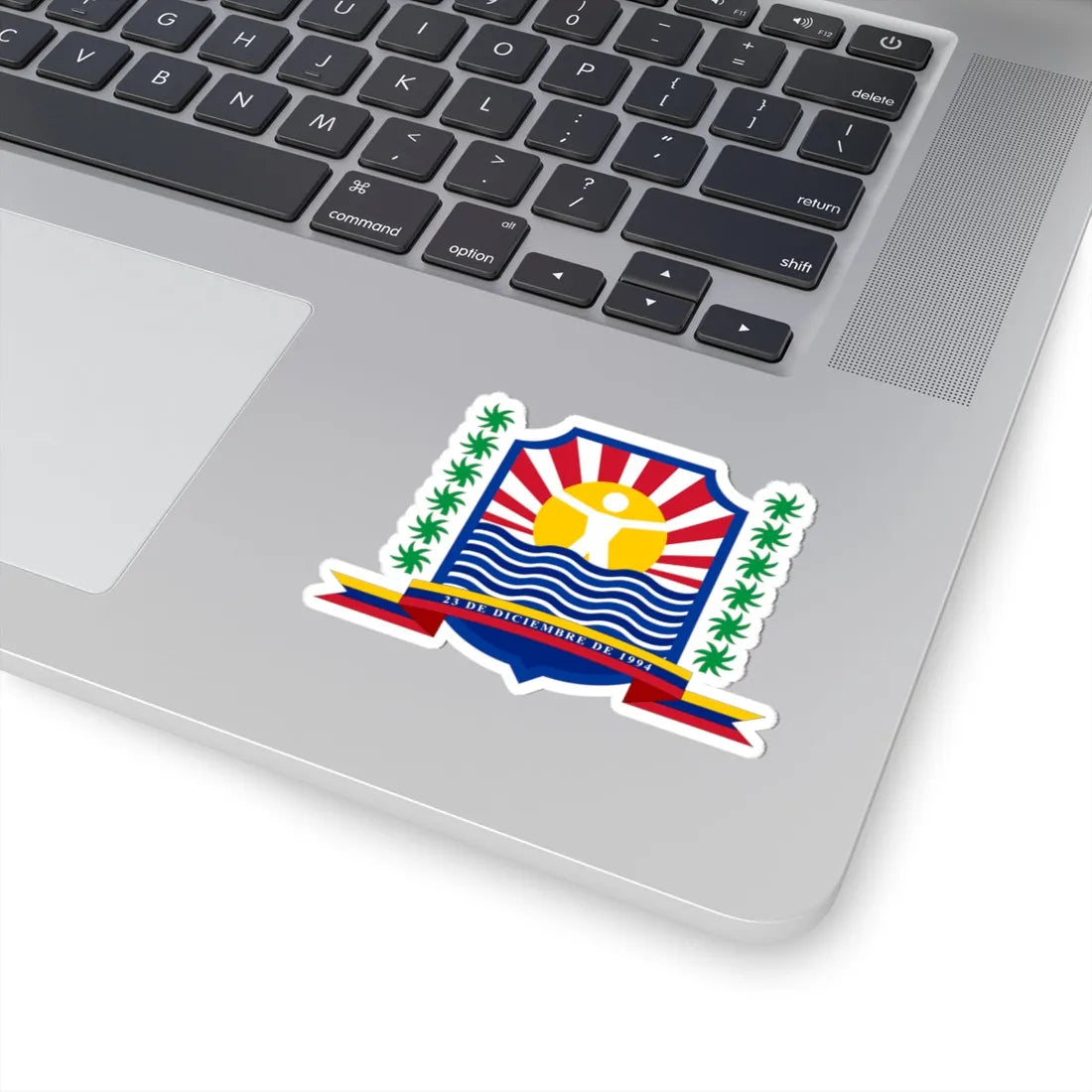 Escudo del Municipio Capistrano Anzoátegui (Venezuela) (Coat of Arms) STICKER Vinyl Kiss-Cut Decal - The Sticker Space