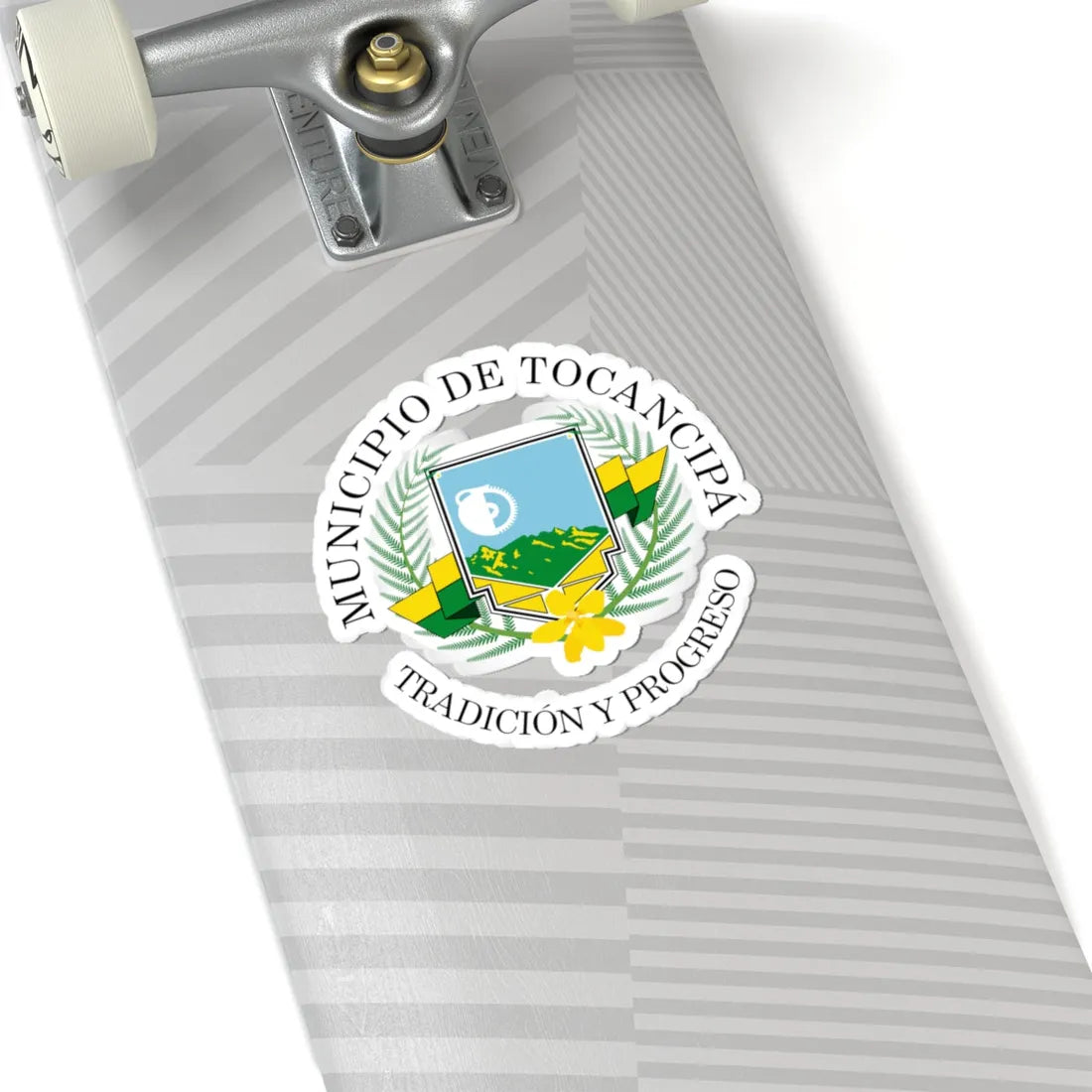 Escudo del Municipio de Tocancipá (Colombia) (Coat of Arms) STICKER Vinyl Kiss-Cut Decal - The Sticker Space